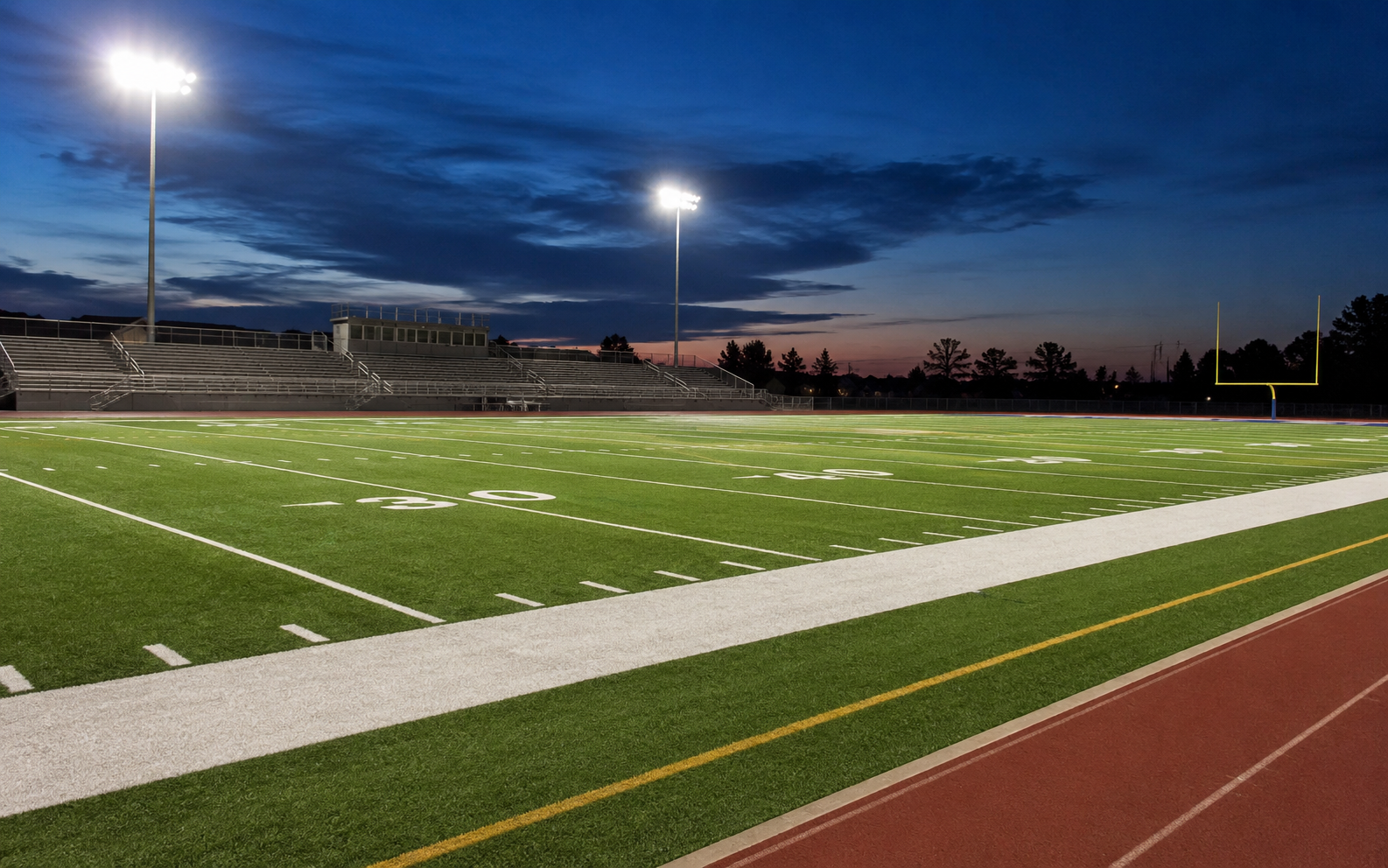 Artificial athletic fields